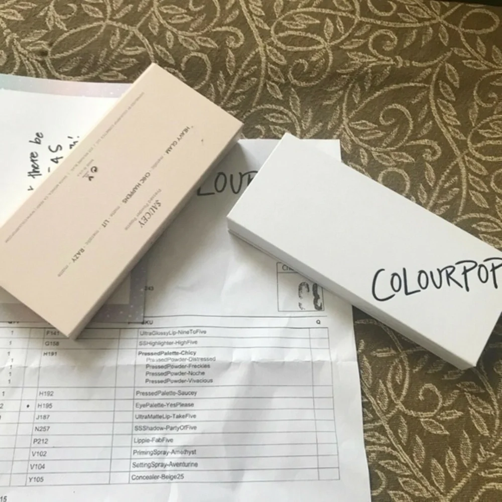 Colourpop ILUVESARAHII Saucey Palette AUTHENTIC